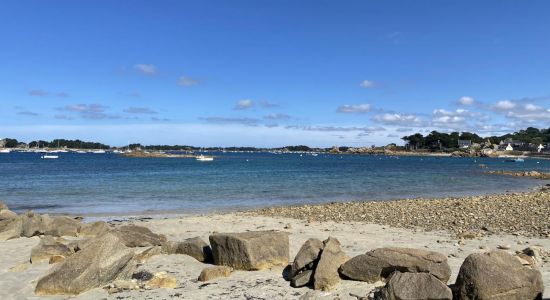 Plage de Port Blanc Rohanic