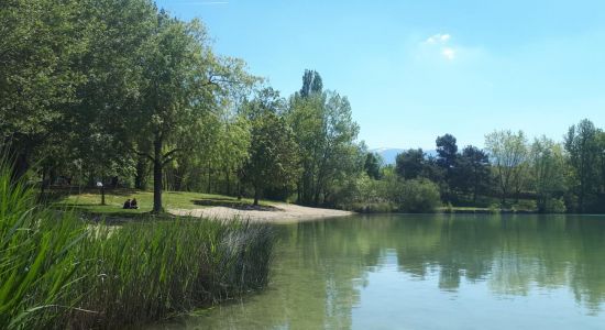 Plage du Plan d'Eau de Rumilly