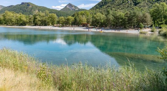 Plage La base de loisirs Les 3 Lacs