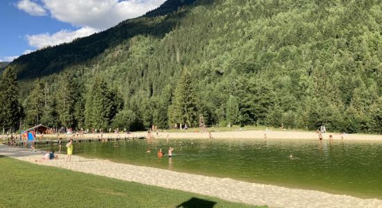 Plage du Lac de baignade du Pontet