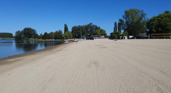 Plage du lac de Pont-l'Eveque