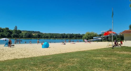 La plage de Verduzan