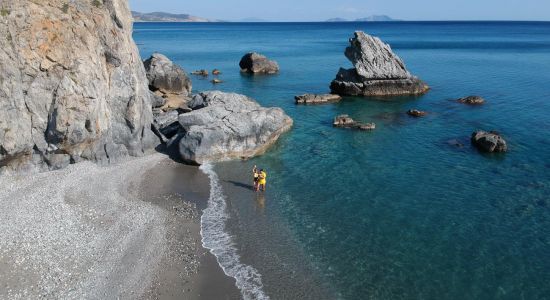 Vasilis Rock beach