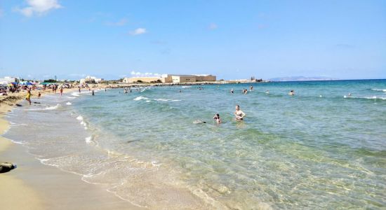 Trapani beach