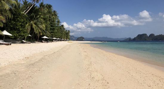 Plaža otoka Pangulasian