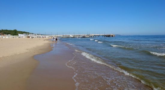 Brzezno Pier Beach