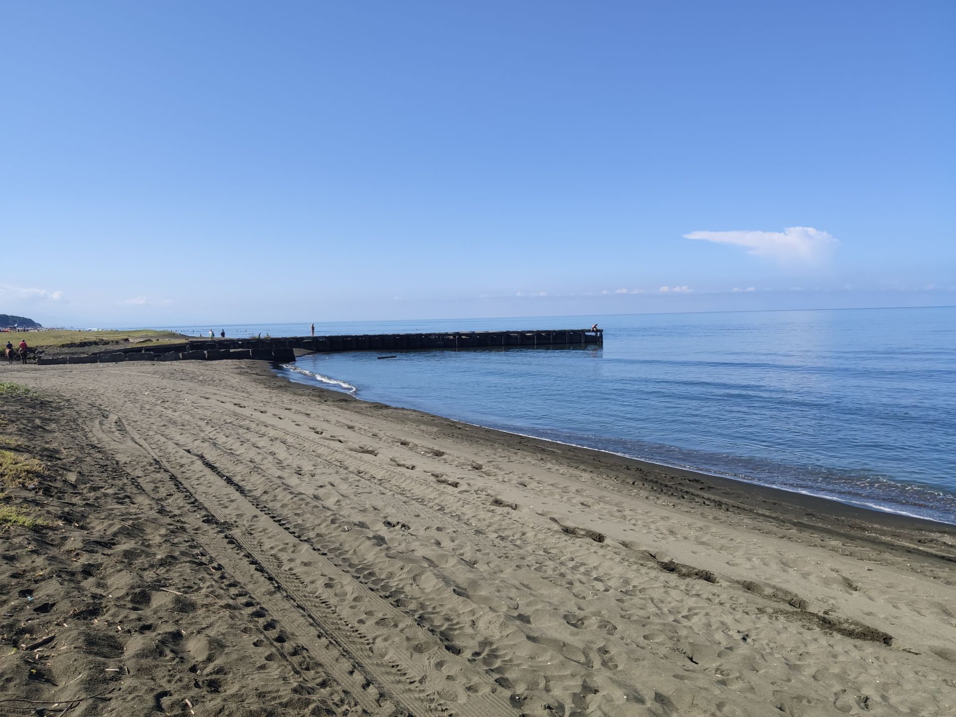 Fotografija Ureki Nature beach z nizka stopnjo čistoče