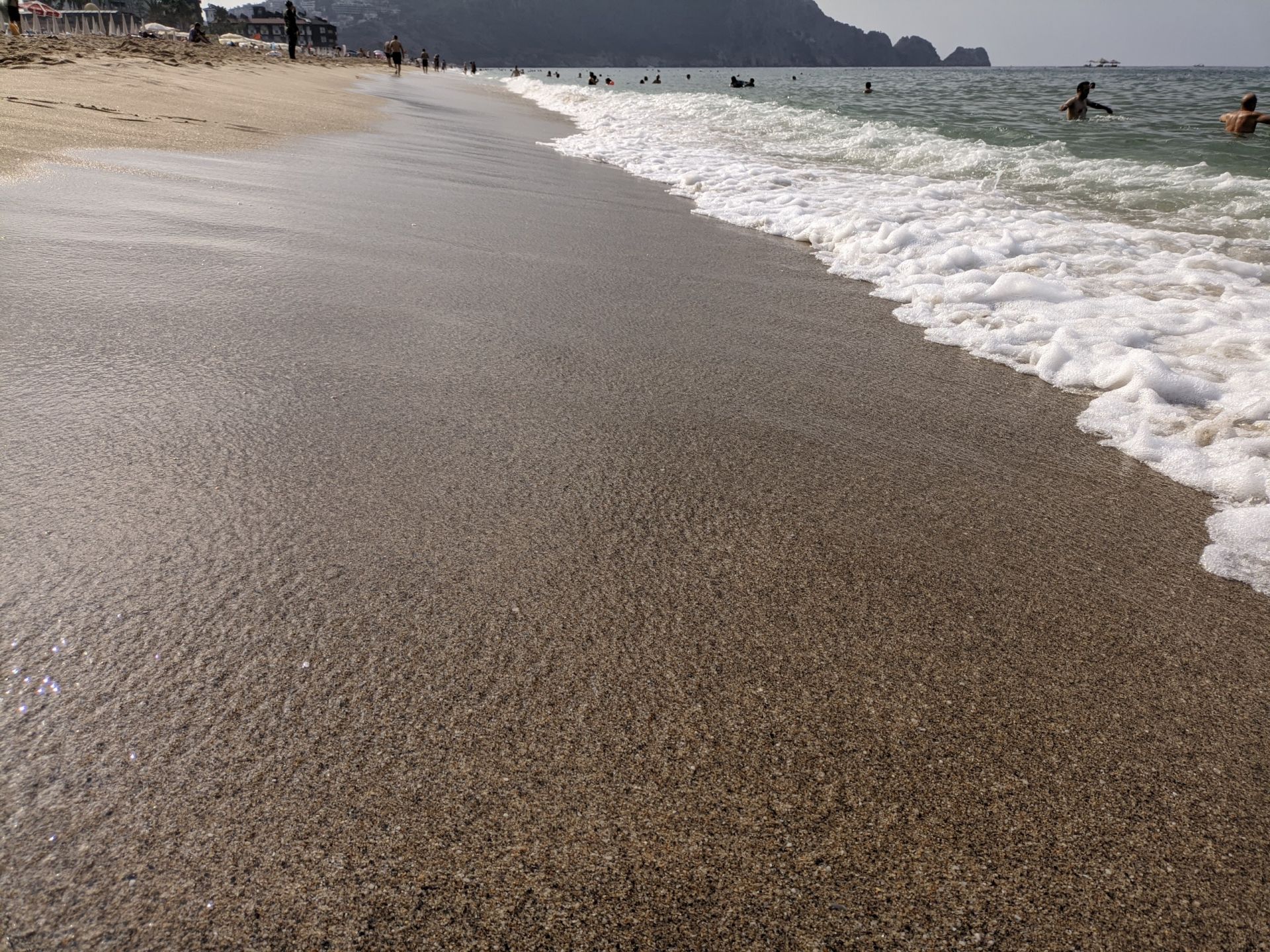 Fotografija Kleopatrina plaža podprto z obalami